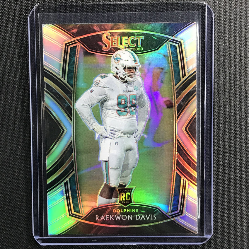 2020 Select RAEKWON DAVIS Club Level Rookie Silver Prizm #296