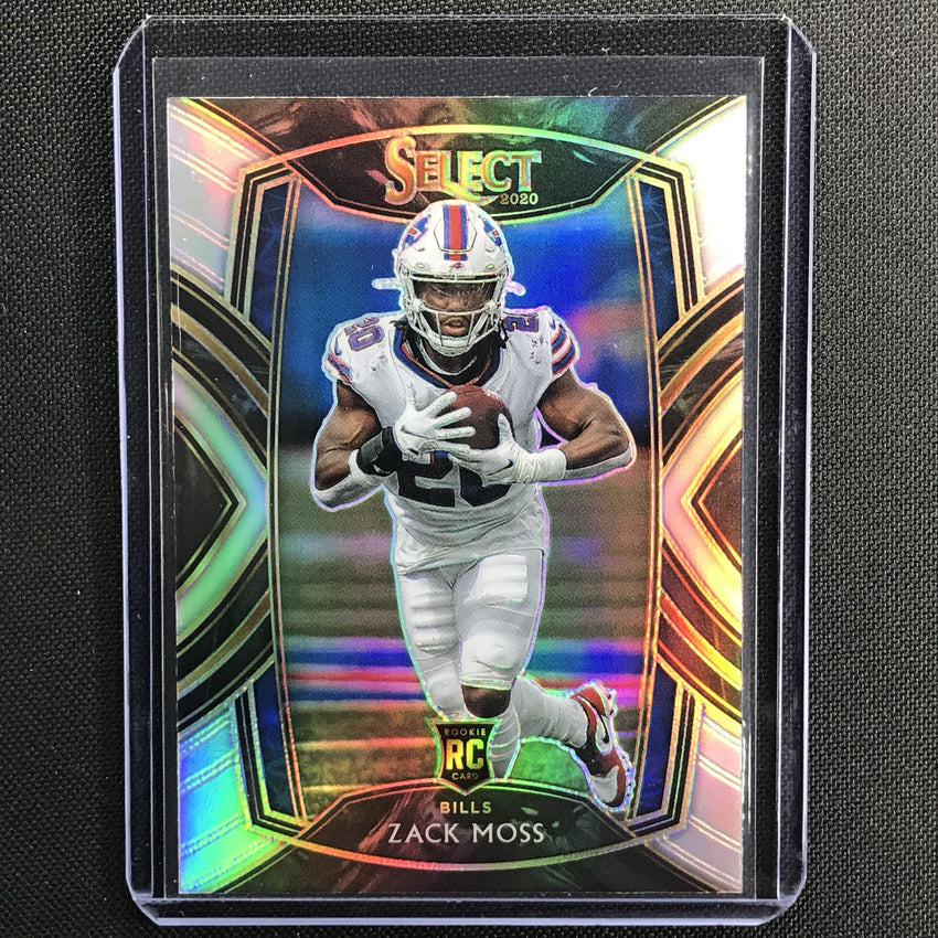2020 Select ZACK MOSS Club Level Rookie Silver Prizm #269
