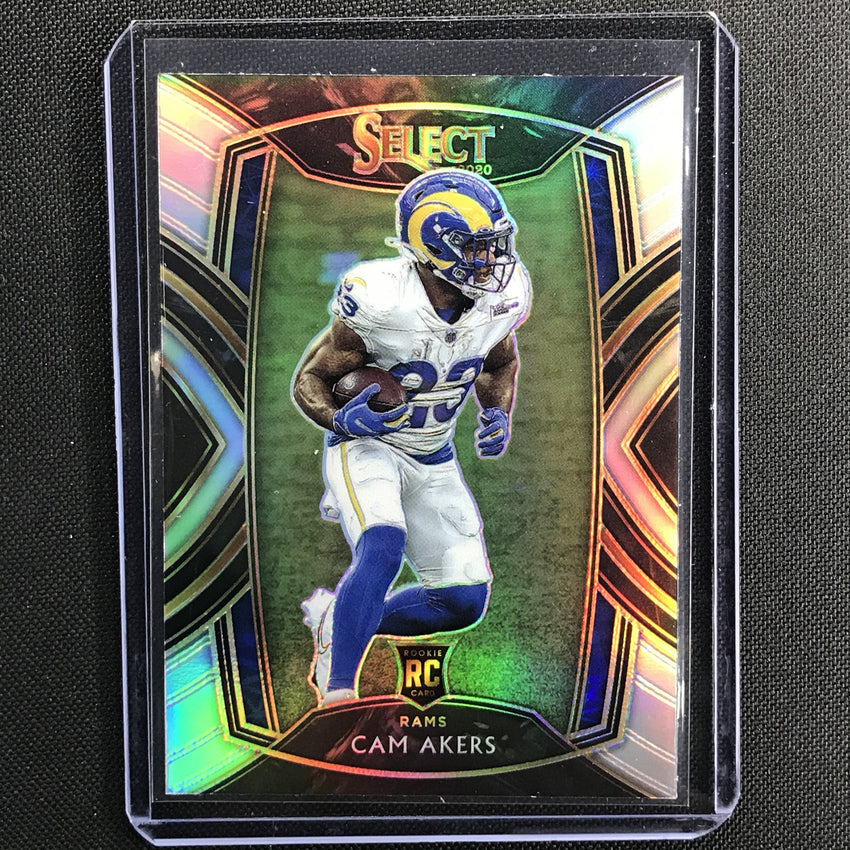 2020 Select CAM AKERS Club Level Rookie Silver Prizm #255