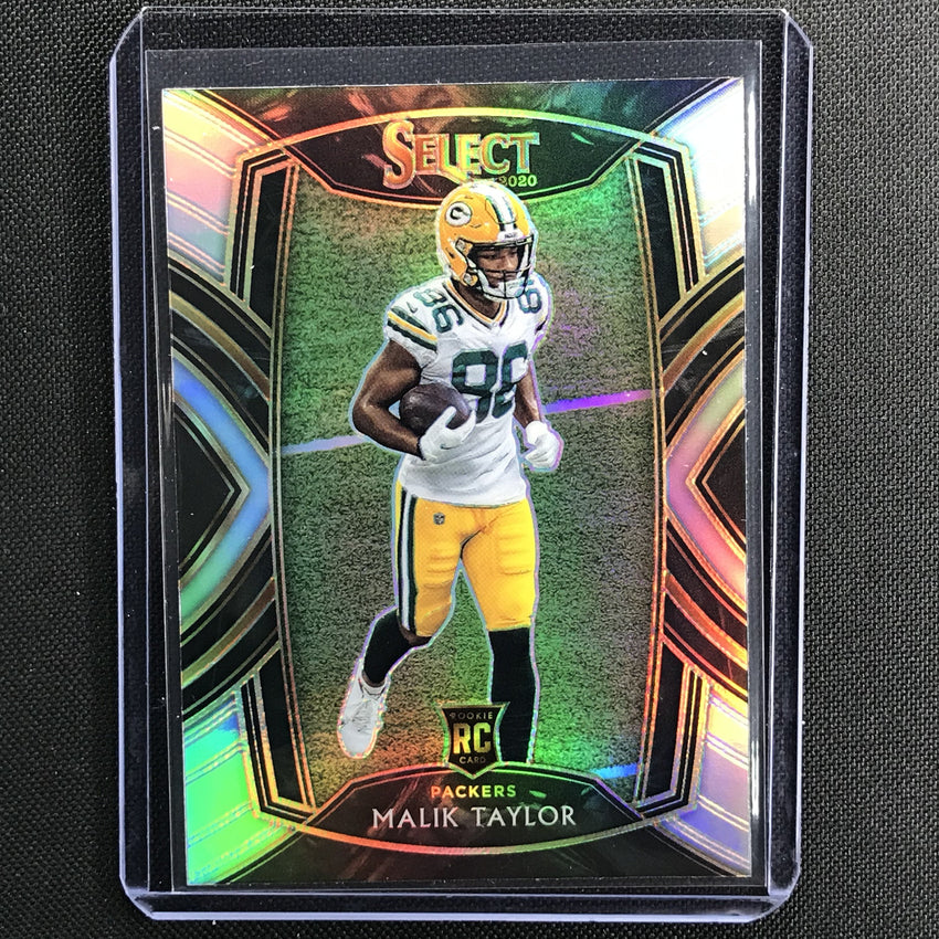 2020 Select MALIK TAYLOR Club Level Rookie Silver Prizm #282