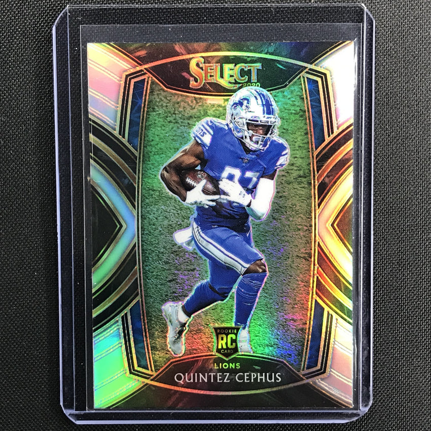 2020 Select QUINTEZ CEPHUS Club Level Rookie Silver Prizm #300