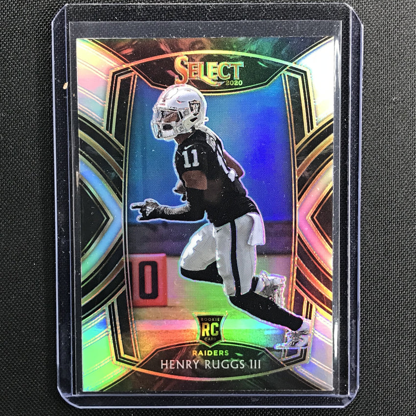2020 Select HENRY RUGGS III Club Level Rookie Silver Prizm #258