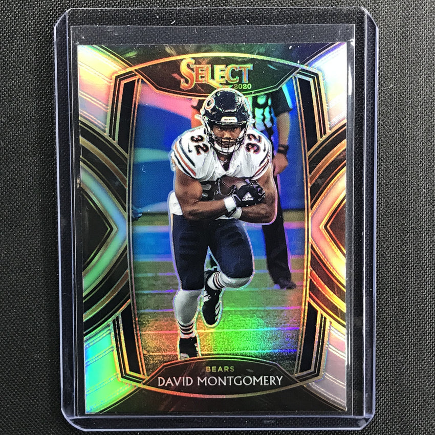 2020 Select DAVID MONTGOMERY Club Level Silver Prizm #214