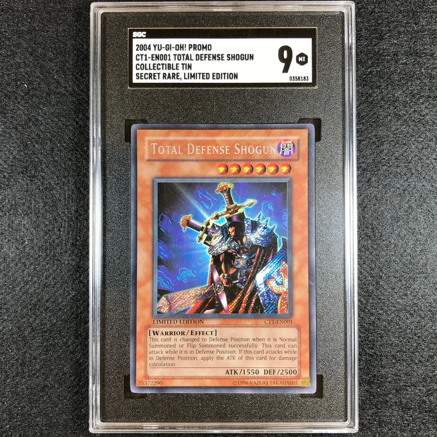 SGC 9 Total Defense Shogun - CT1-EN001 - Secret Rare Collectable Tin Promo 183