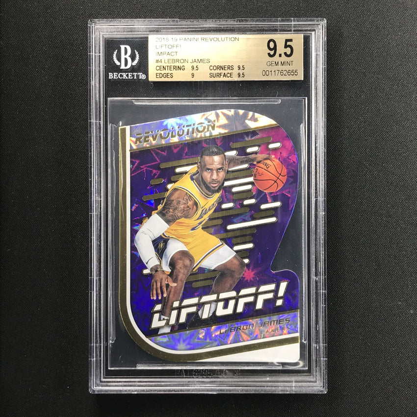 2018-19 Revolution LEBRON JAMES Liftoff Impact BGS 9.5-Cherry Collectables