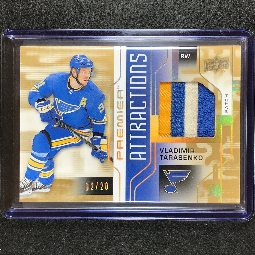 2021-22 Premier Nhl Vladimir Tarasenko Premier Attractions Jersey Patch 2/20