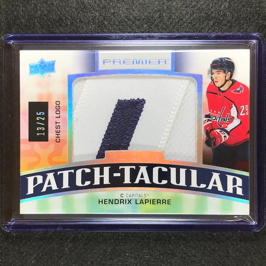 2021-22 Premier Nhl Hendrix Lapierre Rookie Patch-tacular Chest Logo 13/25