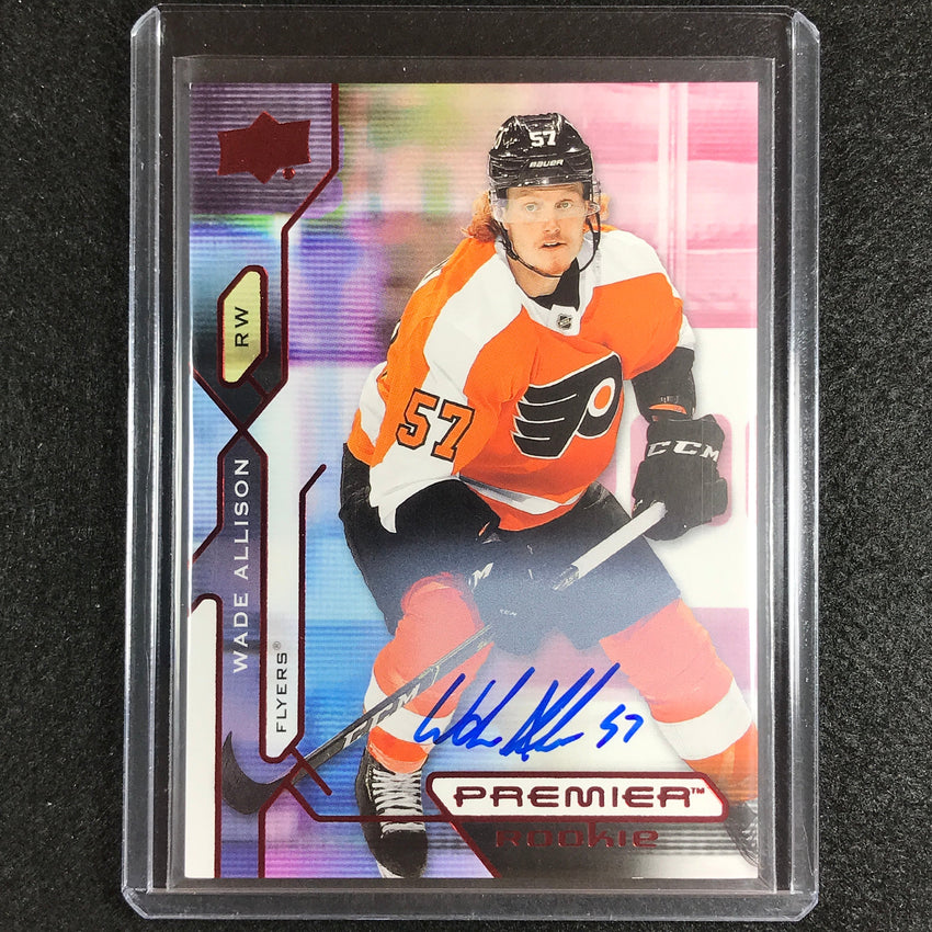 2021-22 Premier NHL WADE ALLISON Rookie Base Auto Red #131