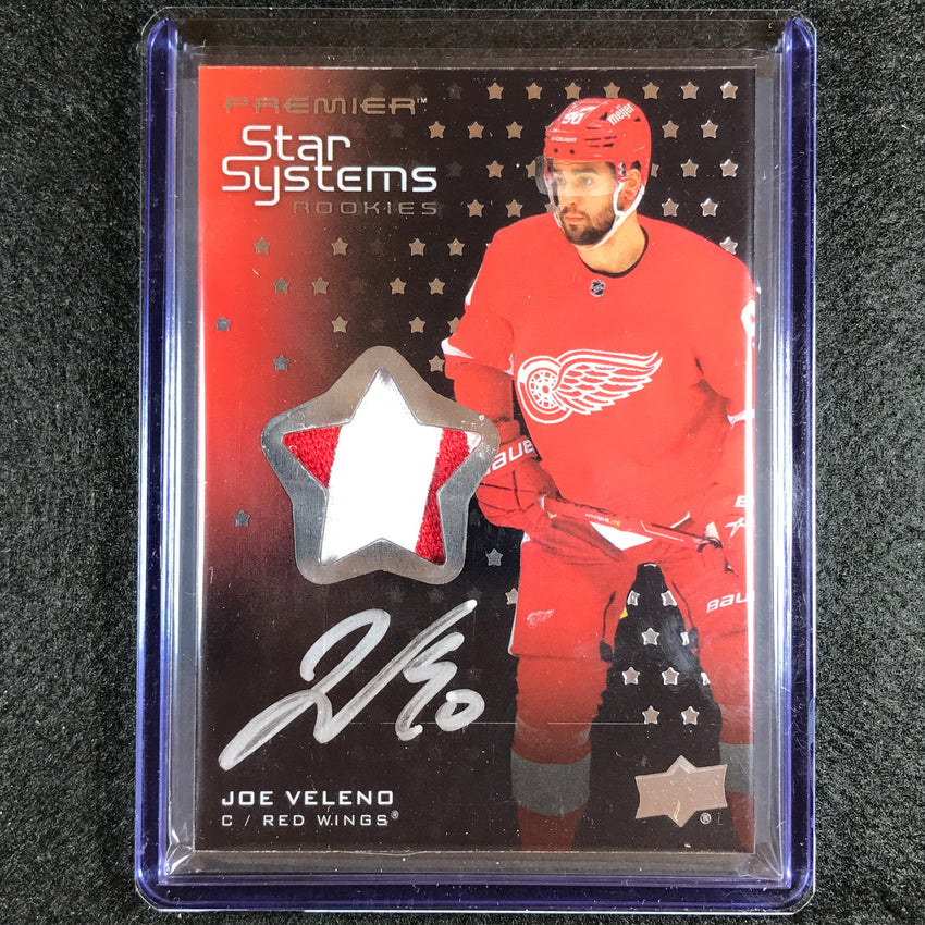 2021-22 Premier Nhl Joe Veleno Star Systems Rookie Patch Auto Silver 93/149