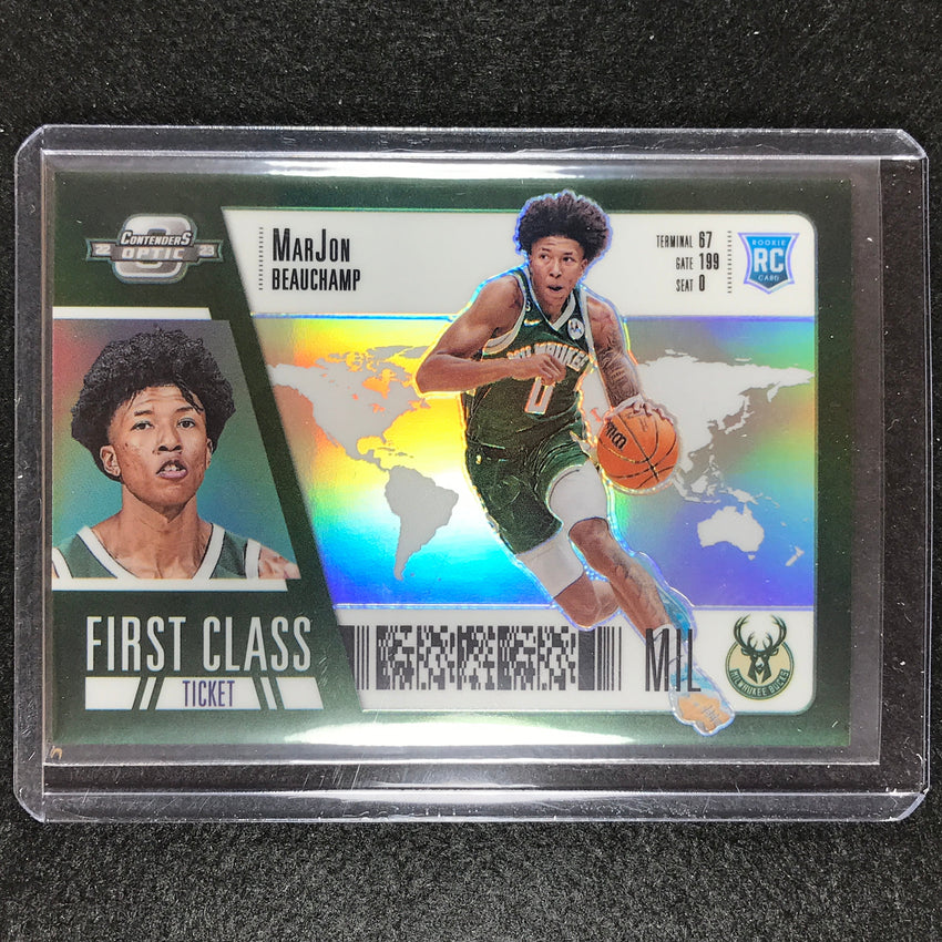 2022-23 Contenders Optic Marjon Beauchamp First Class Ticket Rookie Silver No 19