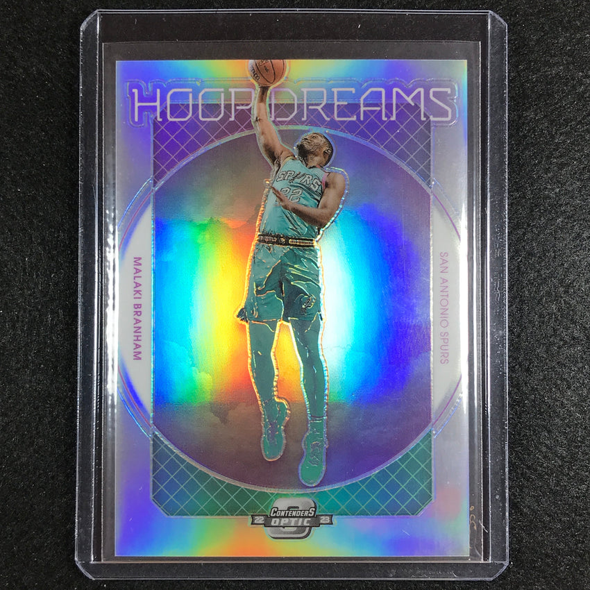 2022-23 Contenders Optic MALAKI BRANHAM Hoop Dreams Rookie Silver #25