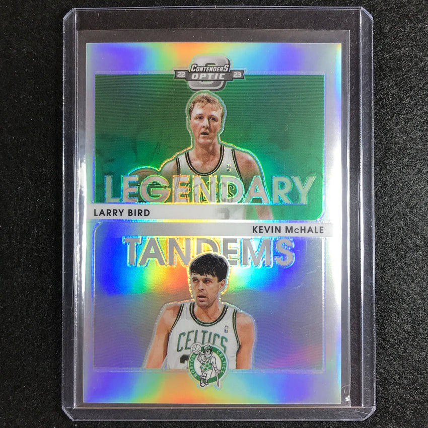 2022-23 Contenders Optic Kevin Mchale Larry Bird Legendary Tandems Silver No 17