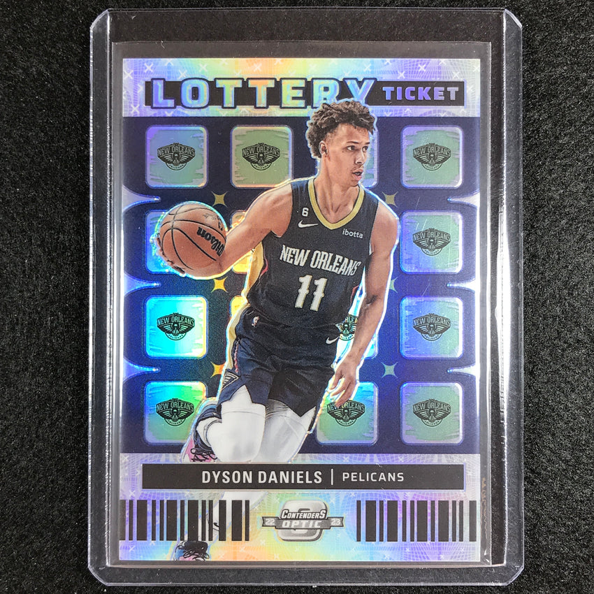 2022-23 Contenders Optic DYSON DANIELS Lottery Ticket Rookie Silver Prizm #8
