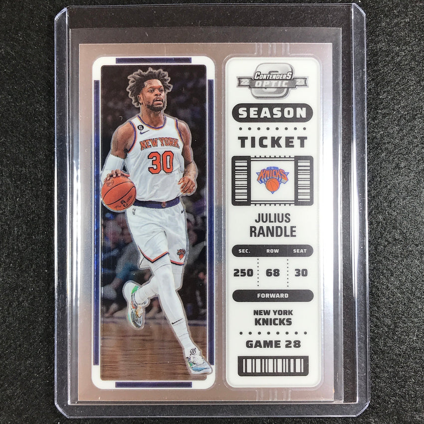 2022-23 Contenders Optic JULIUS RANDLE Season Ticket Base #23