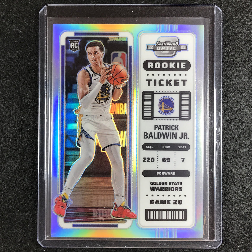 2022-23 Contenders Optic PATRICK BALDWIN JR. Rookie Ticket Silver Prizm #20