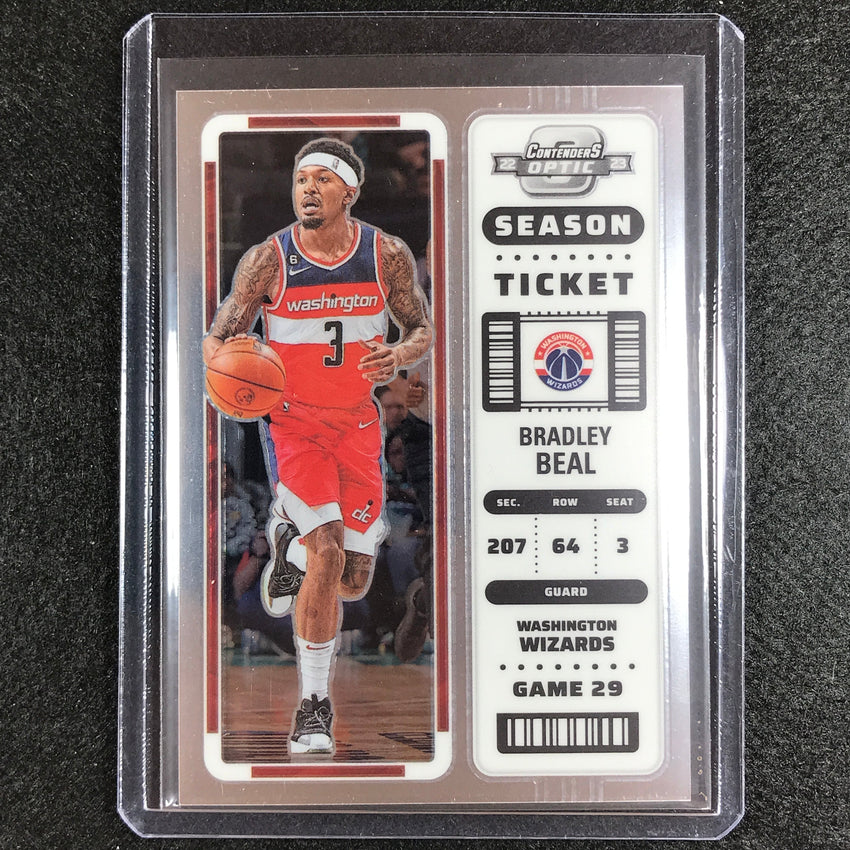 2022-23 Contenders Optic BRADLEY BEAL Season Ticket Base #36