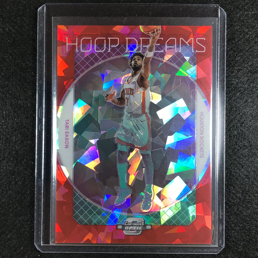 2022-23 Contenders Optic TARI EASON Hoop Dreams Rookie Red Cracked Ice #14