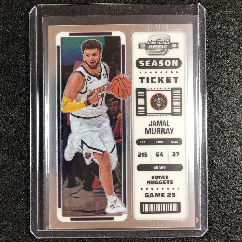 2022-23 Contenders Optic JAMAL MURRAY Season Ticket Base #42