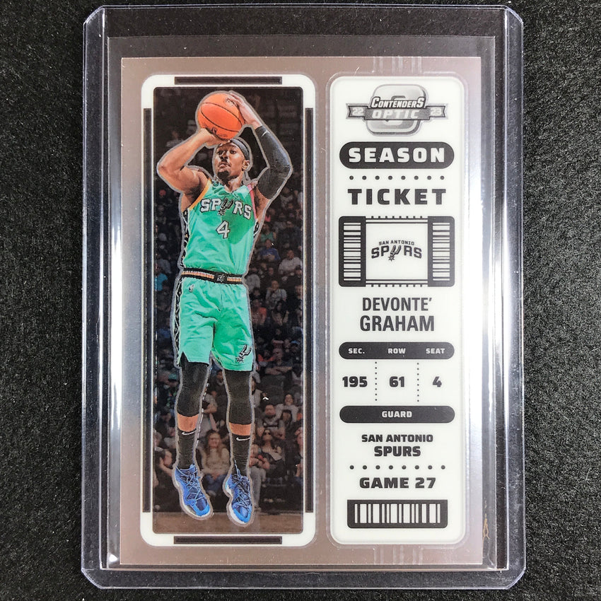 2022-23 Contenders Optic Devonte Graham Season Ticket Base No 52