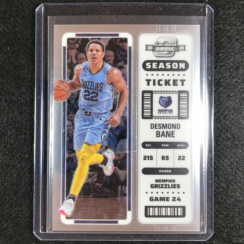 2022-23 Contenders Optic DESMOND BANE Season Ticket Base #54