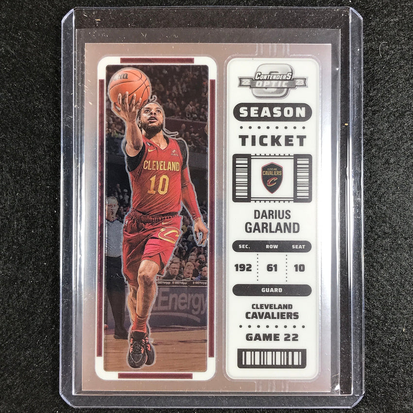 2022-23 Contenders Optic DARIUS GARLAND Season Ticket Base #4