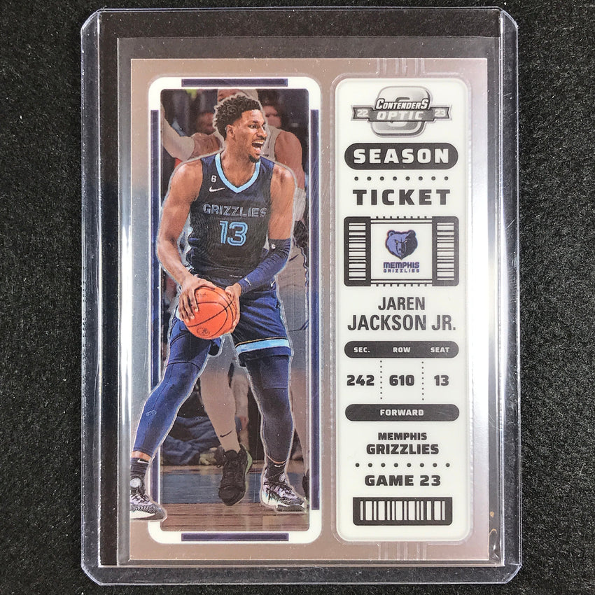 2022-23 Contenders Optic JAREN JACKSON JR. Season Ticket Base #56