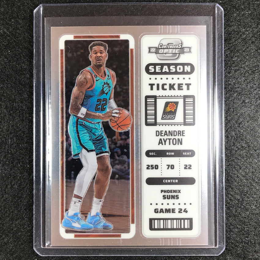2022-23 Contenders Optic DEANDRE AYTON Season Ticket Base #59