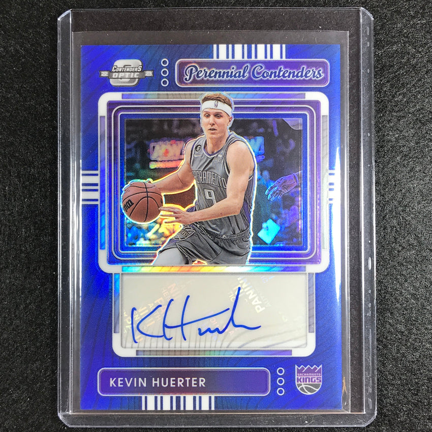 2022-23 Contenders Optic Kevin Huerter Perennial Contenders Auto Blue 56/75