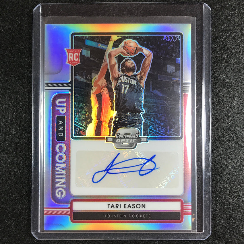 2022-23 Contenders Optic Tari Eason Up And Coming Rookie Auto Silver 83/125