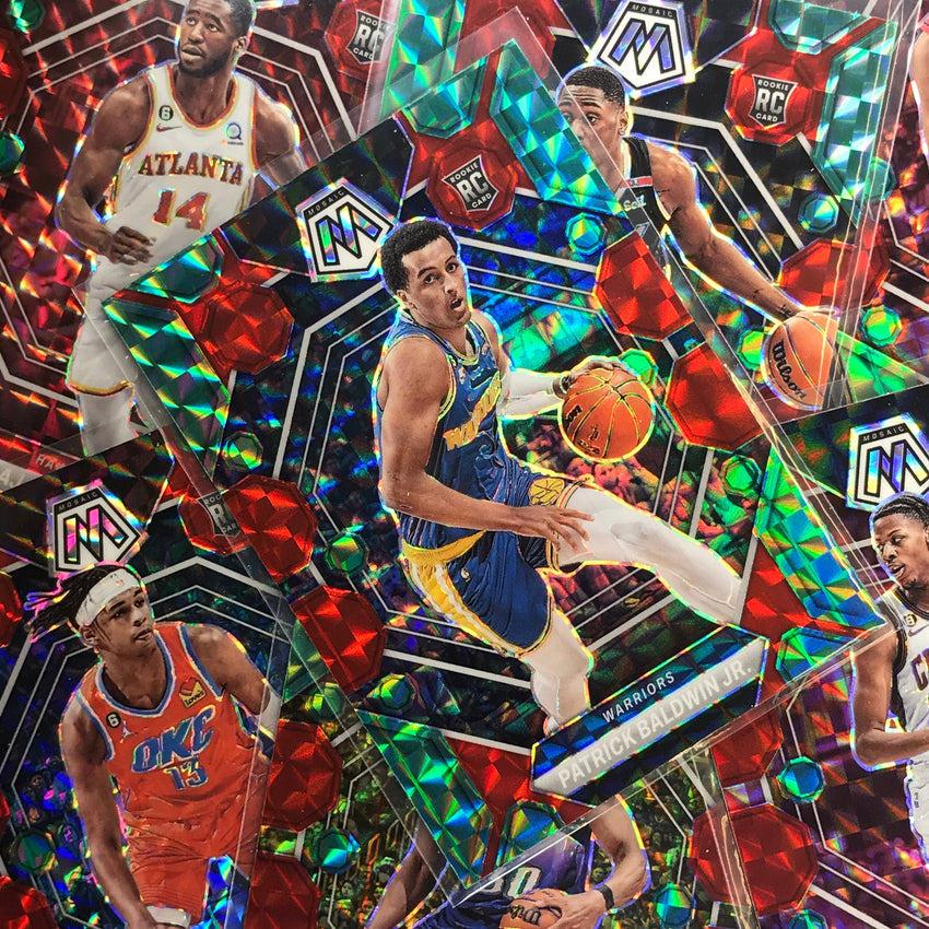 2022-23 Mosaic BRYCE MCGOWENS Rookie Choice Red and Green #242