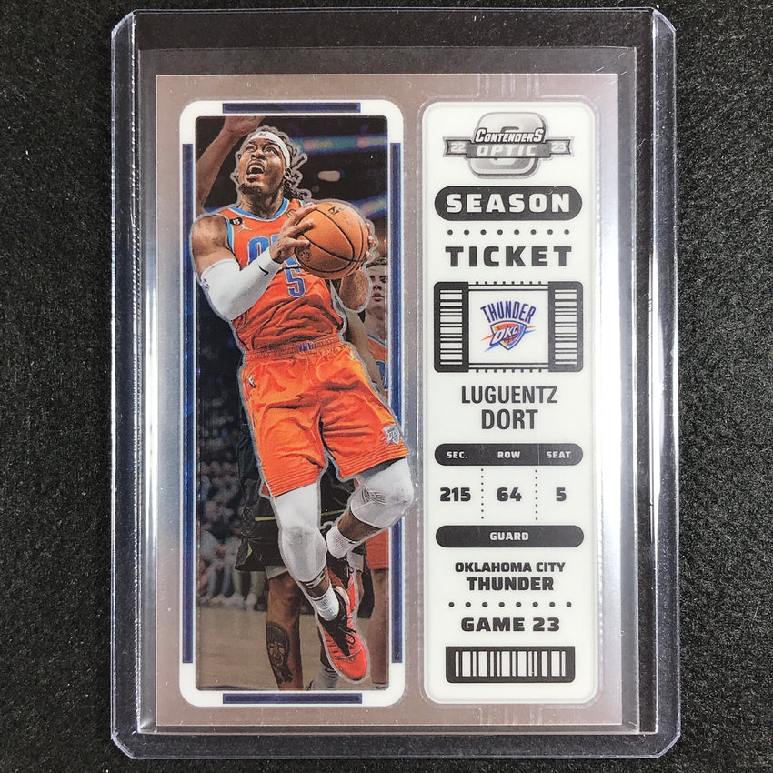2022-23 Contenders Optic LUGUENTZ DORT Season Ticket Base #77