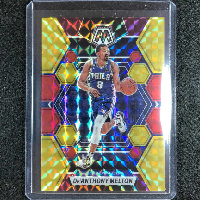 2022-23 Mosaic Deanthony Melton Choice Fusion Red And Yellow 63/88 No 117