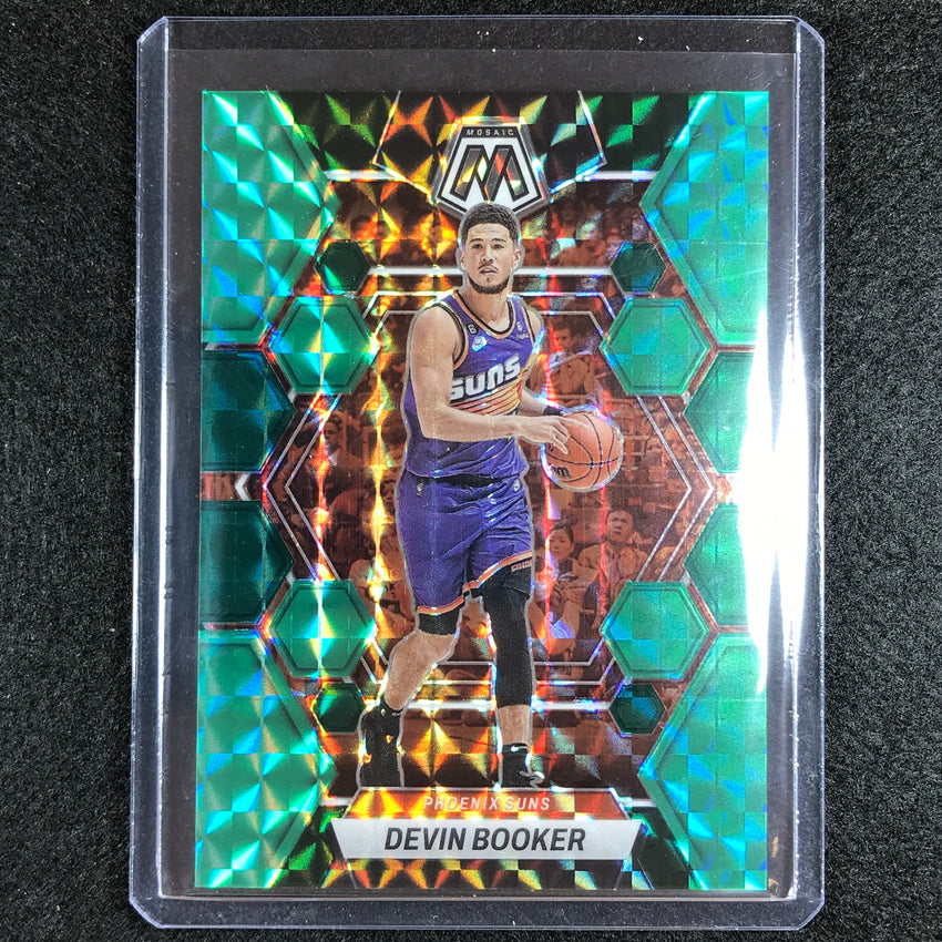 2022-23 Mosaic Devin Booker Choice Fusion Green 17/21