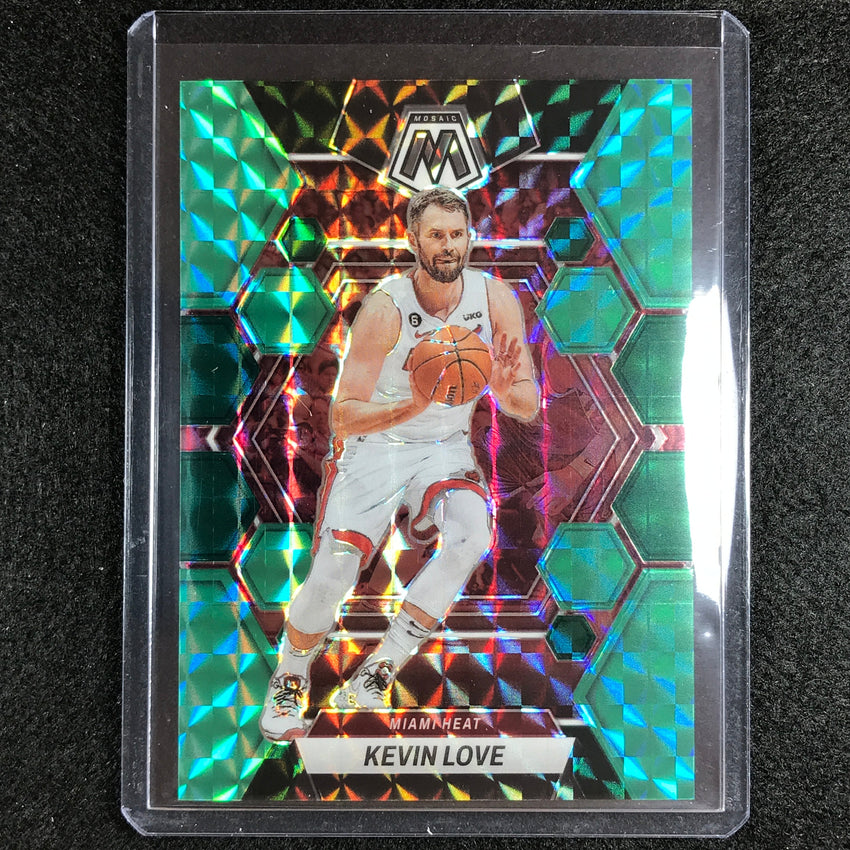 2022-23 Mosaic Kevin Love Choice Fusion Green 17/21