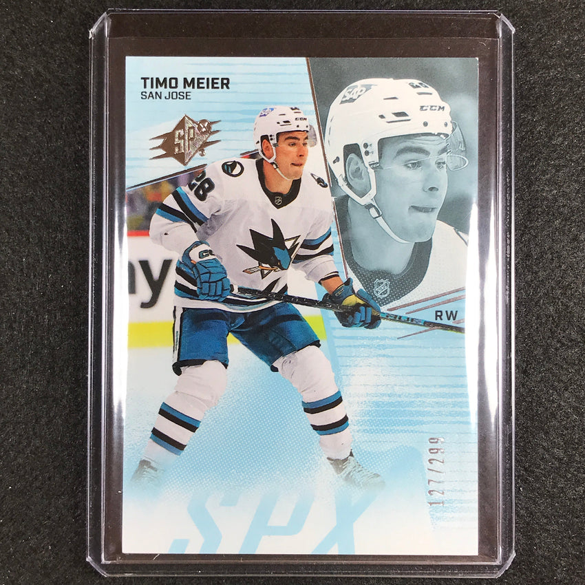 2022-23 Spx Nhl Timo Meier Veteran Base 127/299