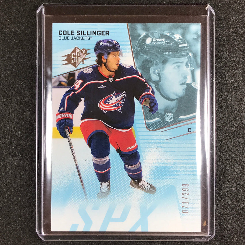 2022-23 Spx Nhl Cole Sillinger Veteran Base 71/299
