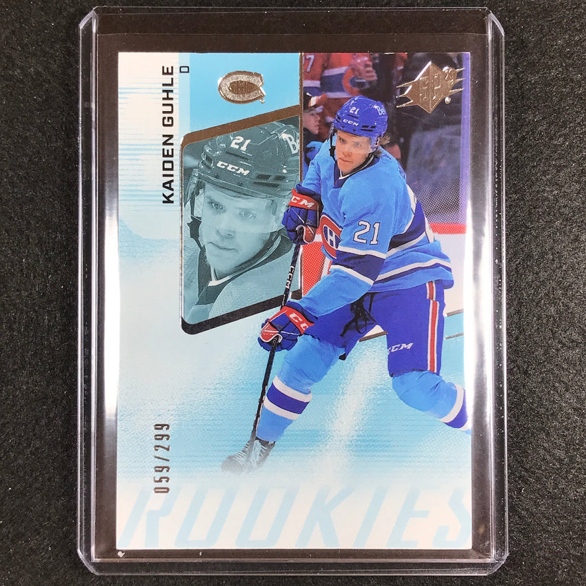 2022-23 Spx Nhl Kaiden Guhle Rookie Base 59/299