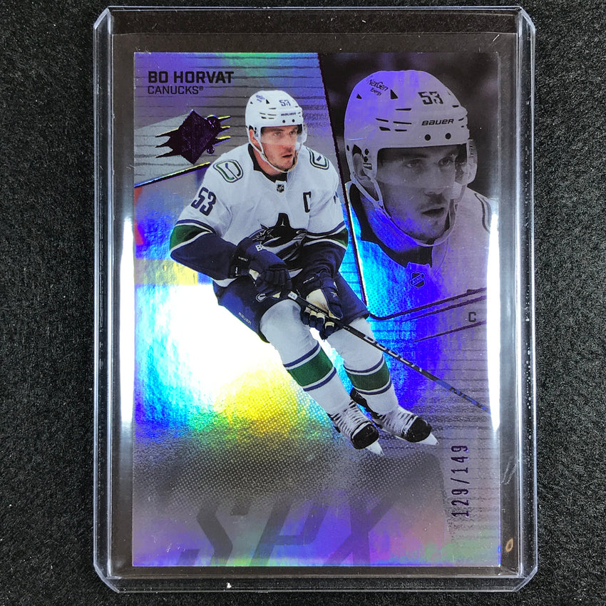 2022-23 Spx Nhl Bo Horvat Veteran Colored Holofoil 129/149