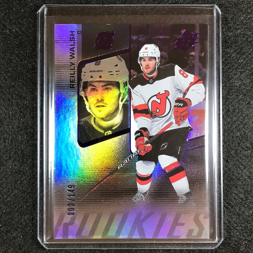 2022-23 Spx Nhl Reilly Walsh Rookie Colored Holofoil 2/149