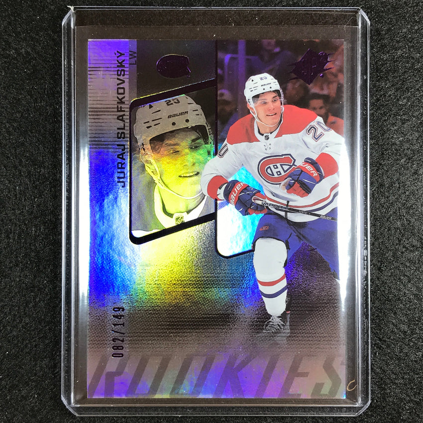 2022-23 Spx Nhl Juraj Slafkovsky Rookie Colored Holofoil 82/149