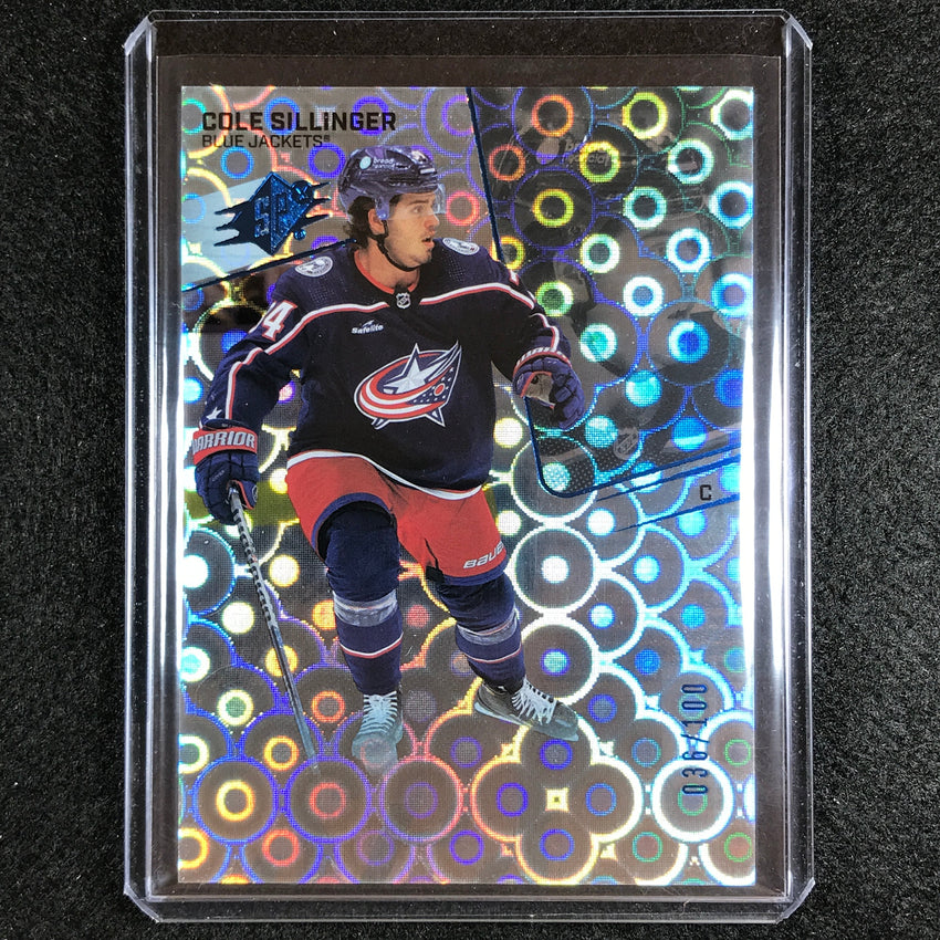 2022-23 Spx Nhl Cole Sillinger Veteran Radiance 36/100