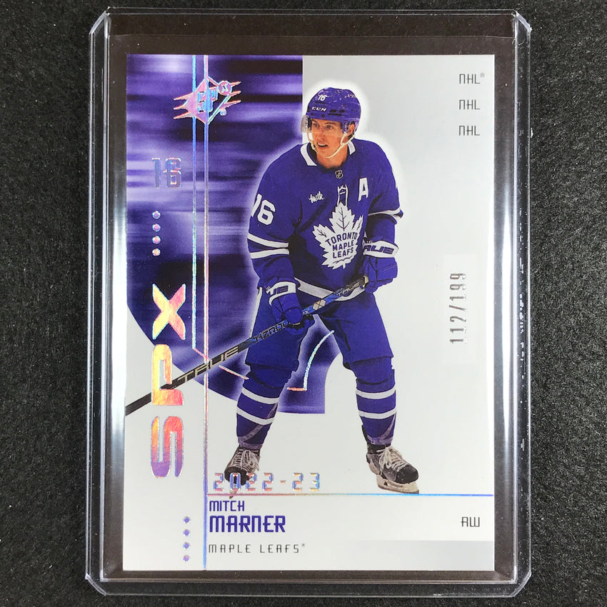 2022-23 Spx Nhl Mitch Marner 2002-03 Retro Veteran Base 112/199