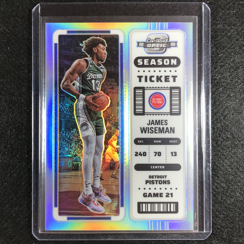 2022-23 Contenders Optic JAMES WISEMAN Season Ticket Silver Prizm #7