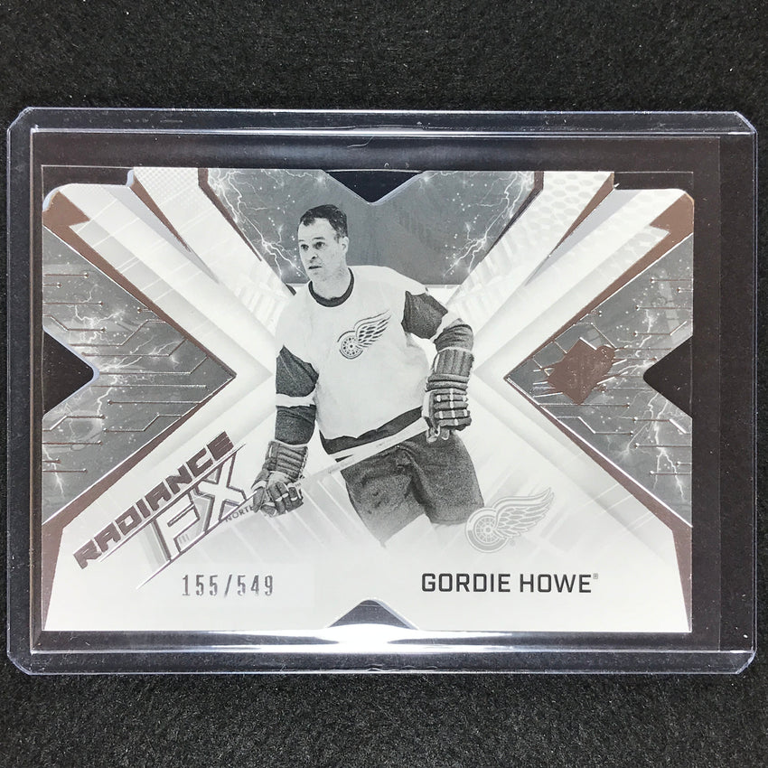 2022-23 Spx Nhl Gordie Howe Radiance Fx Veteran Silver 155/549