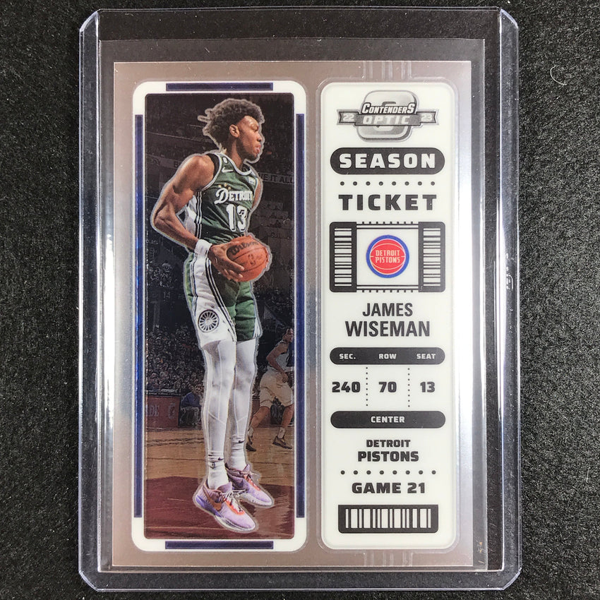 2022-23 Contenders Optic JAMES WISEMAN Season Ticket Base #7