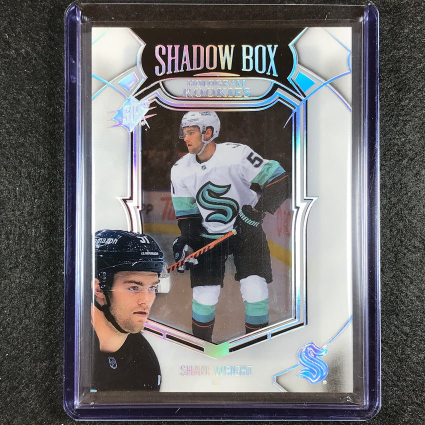 2022-23 Spx Nhl Shane Wright Shadow Box Hologram Rookie No 33