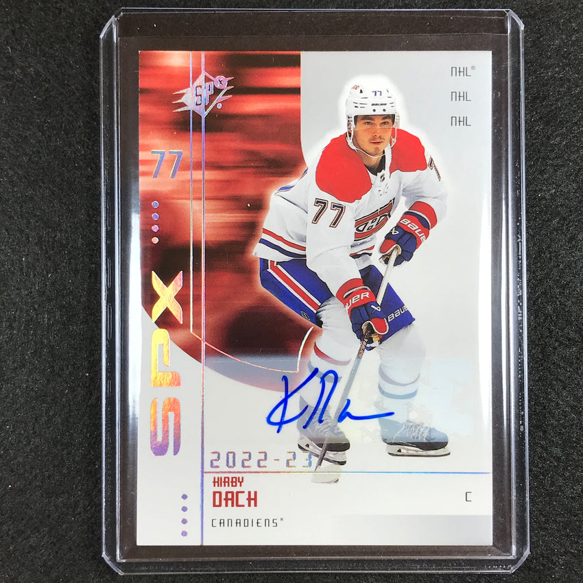 2022-23 SPx NHL KIRBY DACH 2002-03 Retro Veteran Auto SP #49