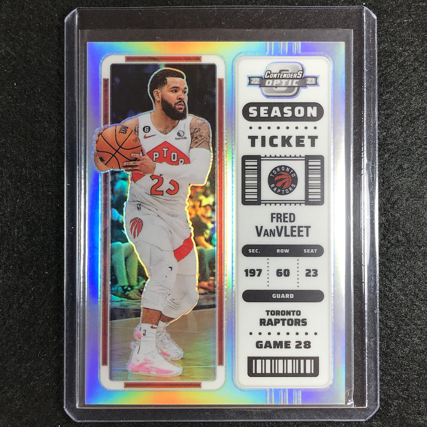 2022-23 Contenders Optic FRED VANVLEET Season Ticket Silver Prizm #15