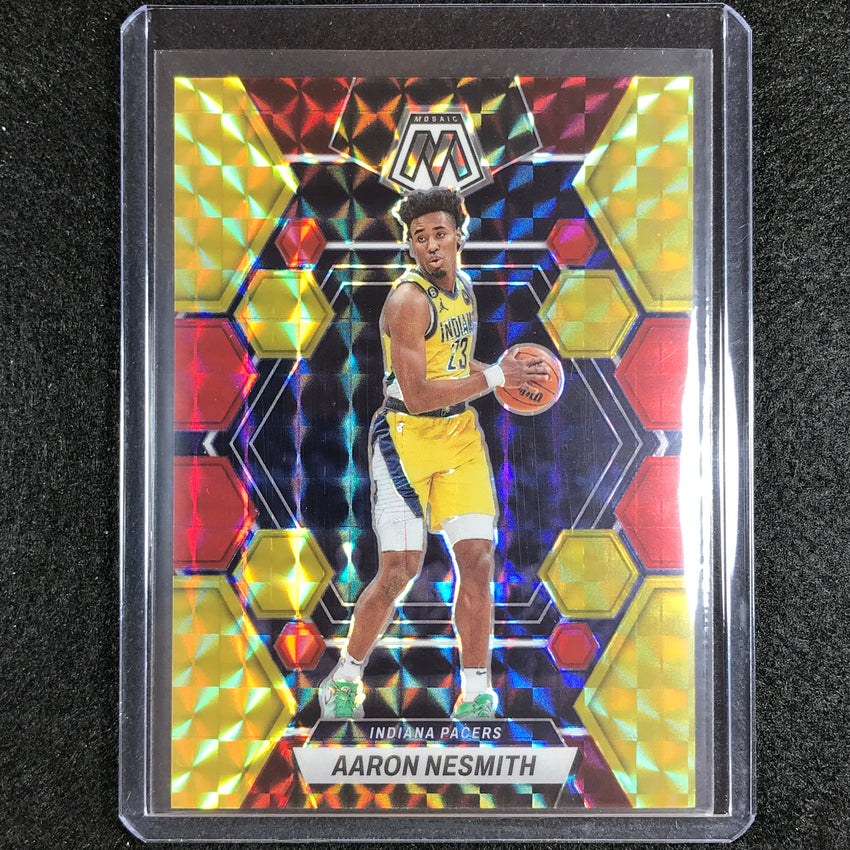 2022-23 Mosaic AARON NESMITH Choice Fusion Red and Yellow 82/88 #57