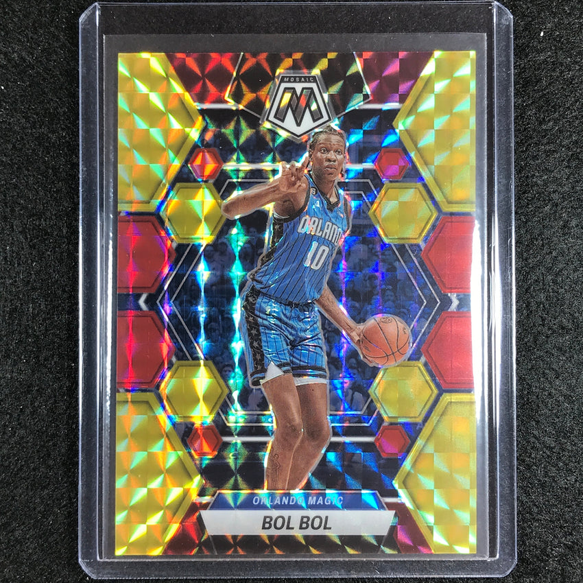 2022-23 Mosaic Bol Bol Choice Fusion Red And Yellow 32/88 No 93